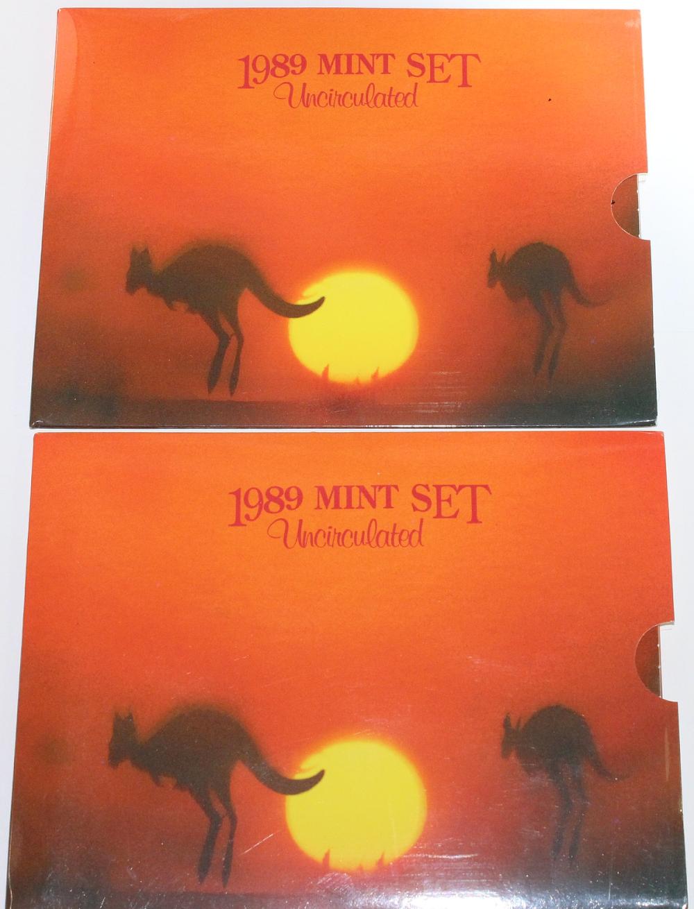 Australia. 1989 Mint Sets, ... image