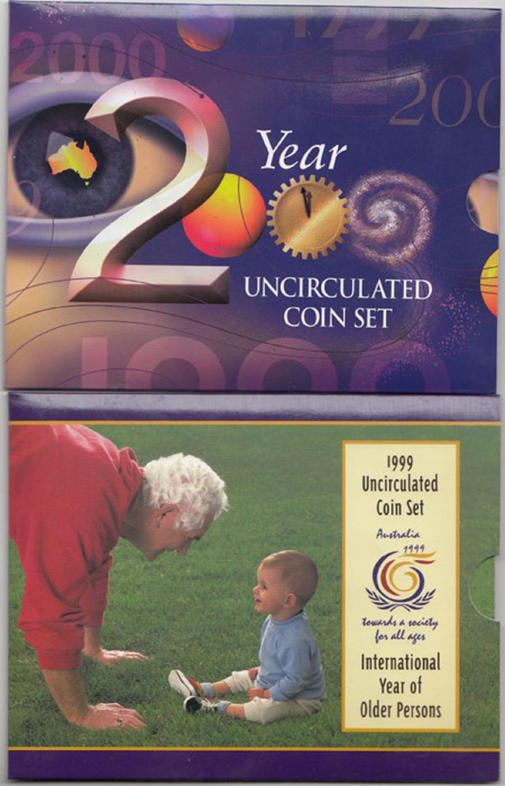 Australia. 1999 & 2000 Mint... image