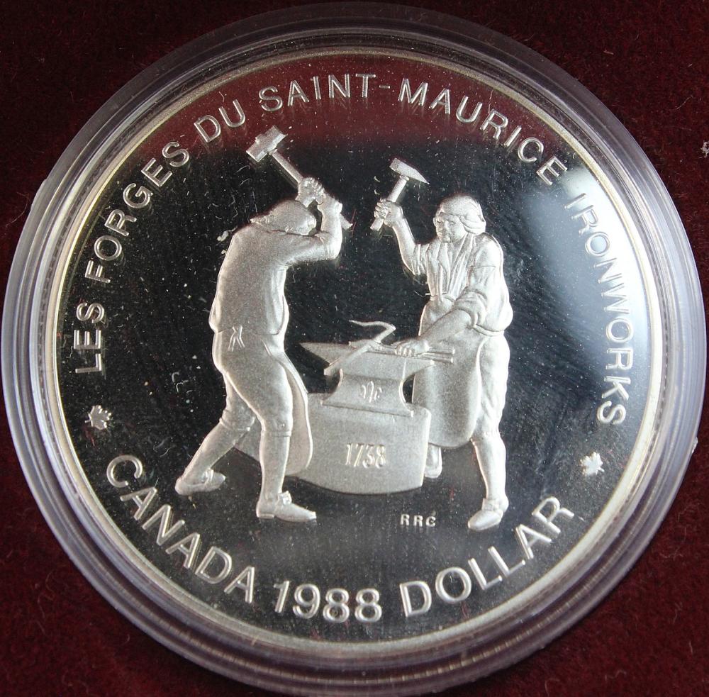 Canada. 1988 Proof Silver (... image