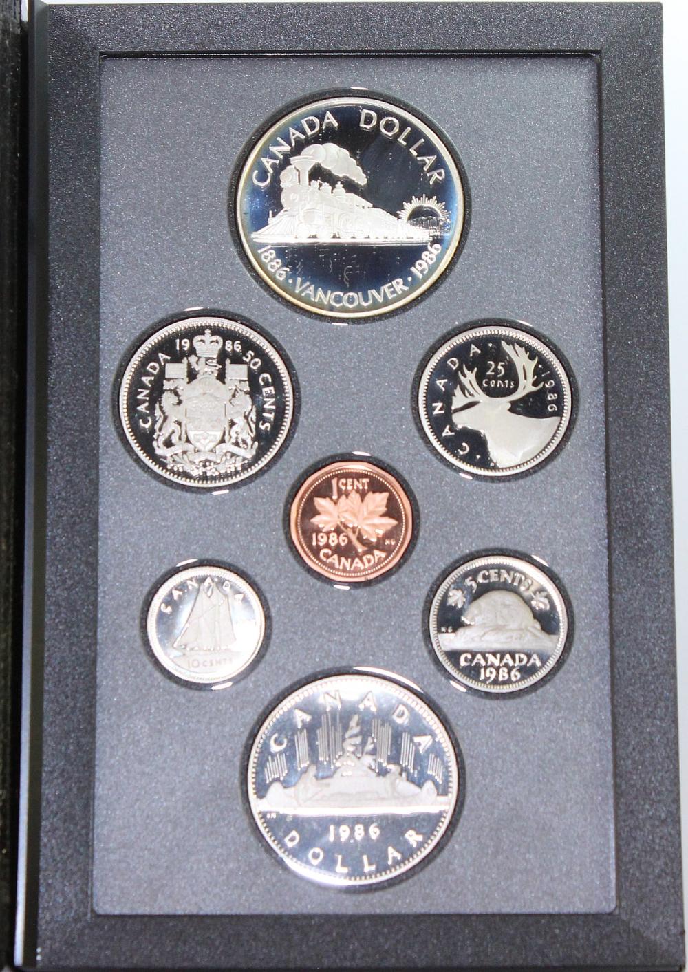 Canada. 1986 Proof Set, FDC... image