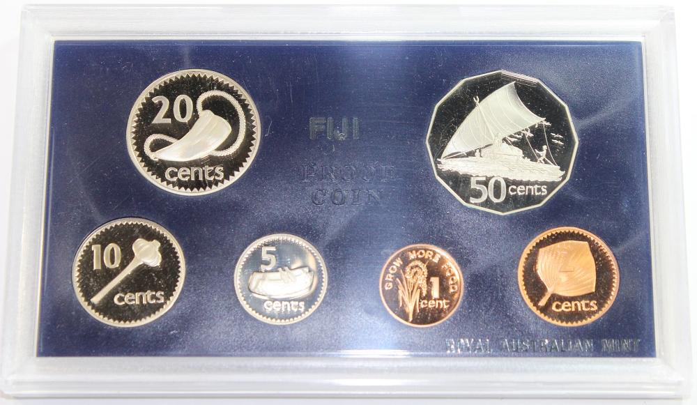 Fiji. 1980 Proof Set. FDC (... image