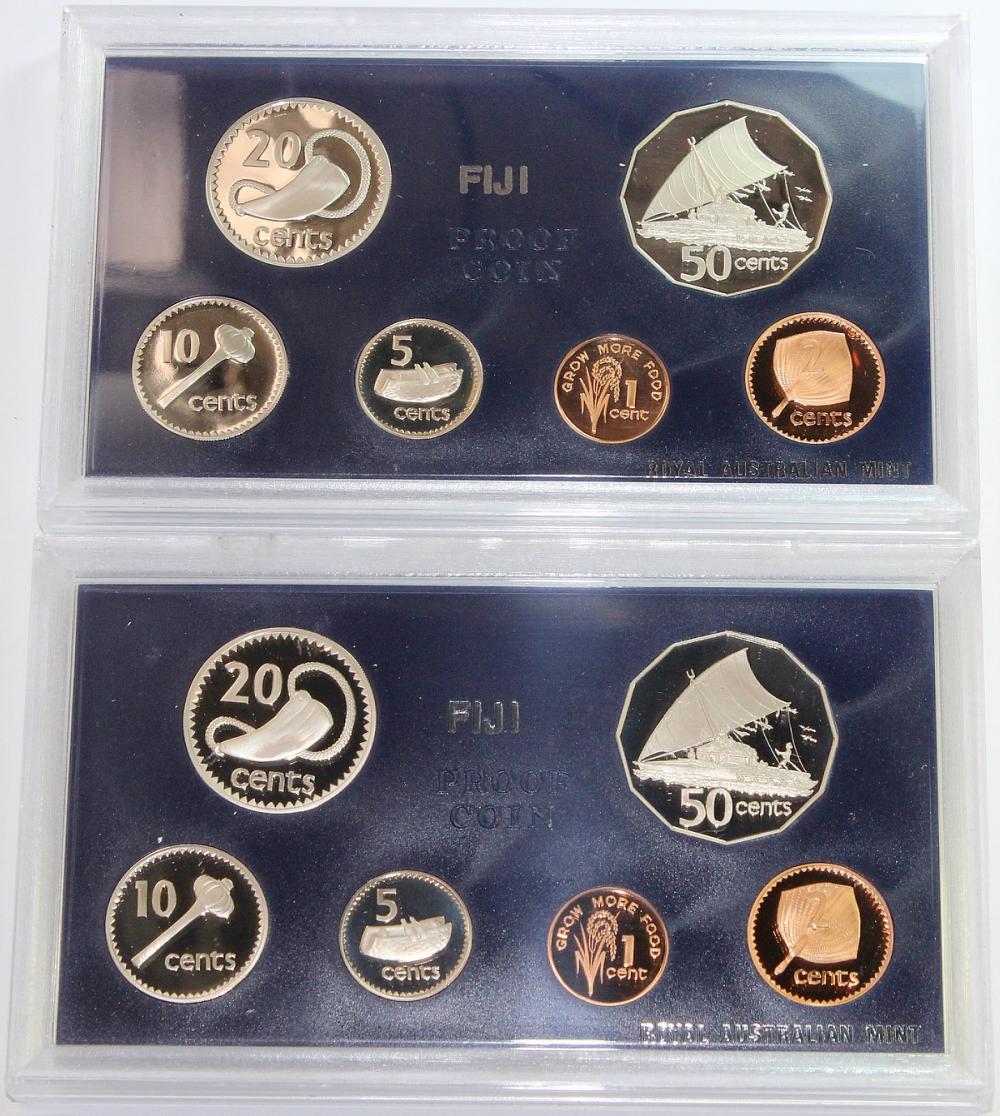 Fiji. 1980 Proof Set. FDC (... image