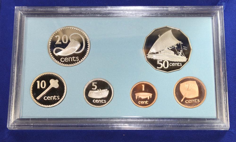 Fiji. 1983 Proof Set, FDC (... image