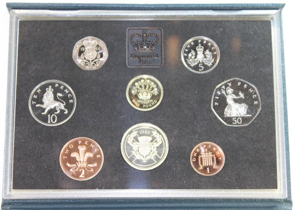 United Kingdom. 1986 Proof ... image