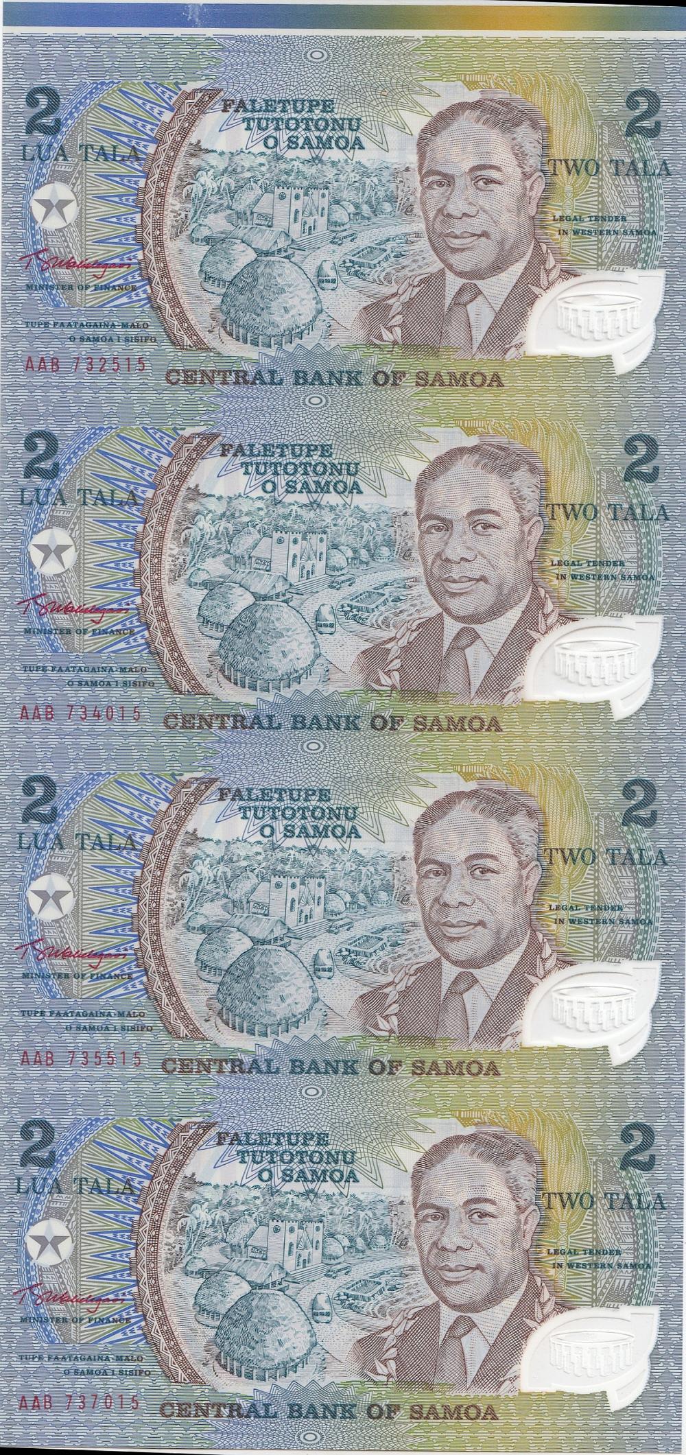 Western Samoa. 1990 Polymer... image