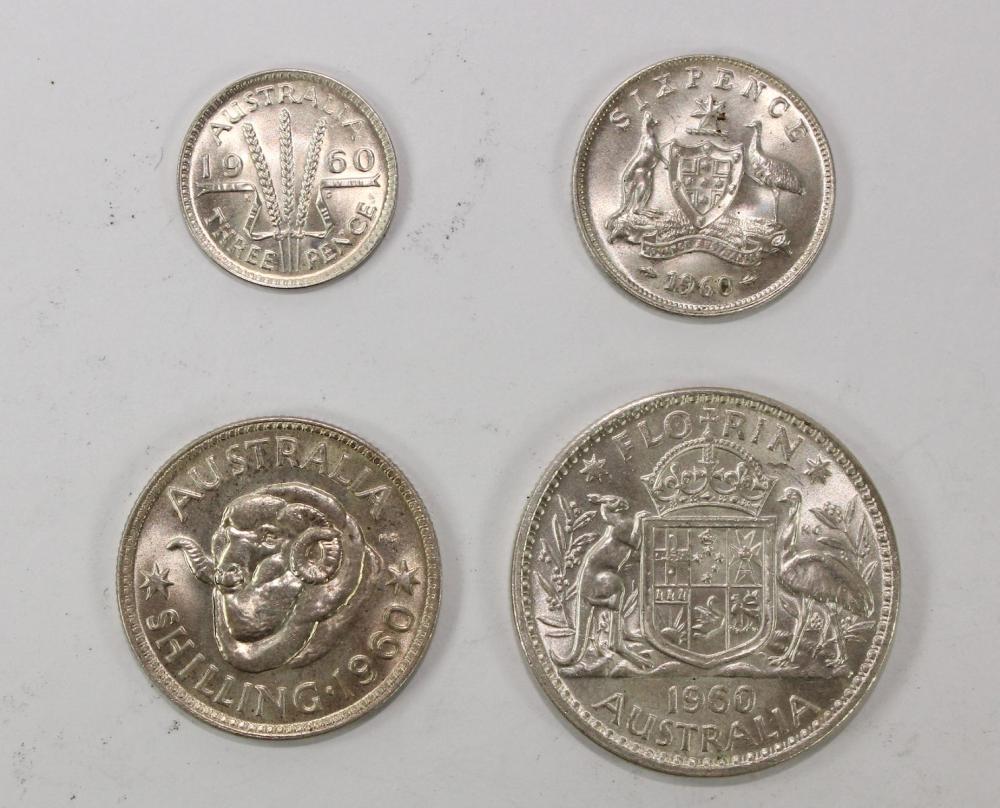 Australia 1960 Silver (500)... image