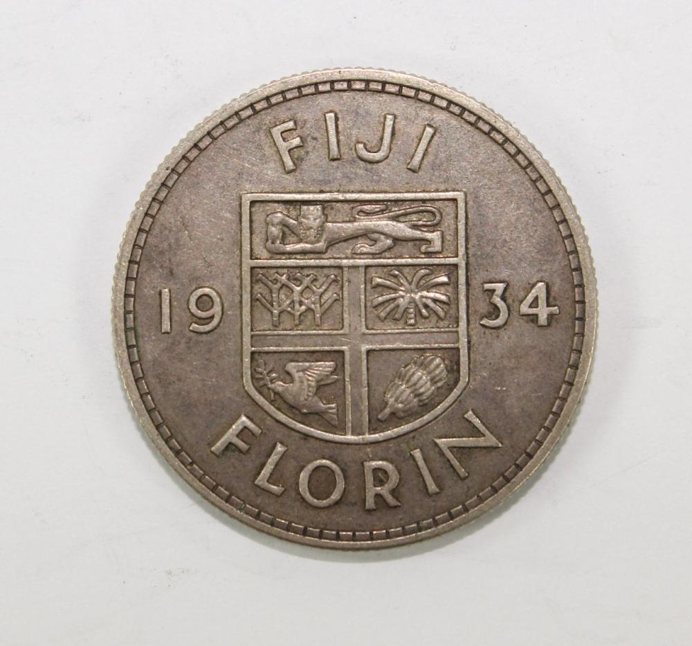 Fiji 1934 Silver (500) Flor... image