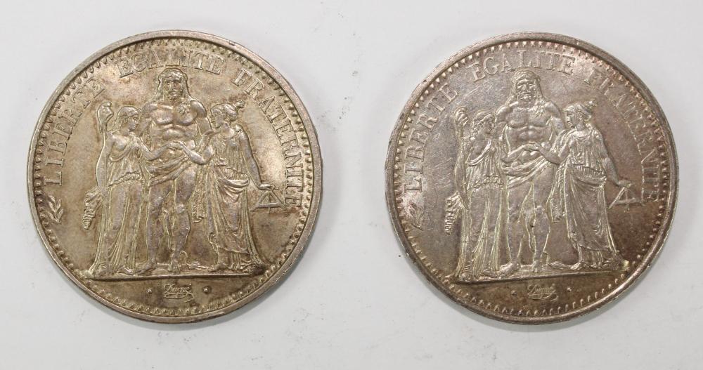 France 1965 & 1968 Silver (... image