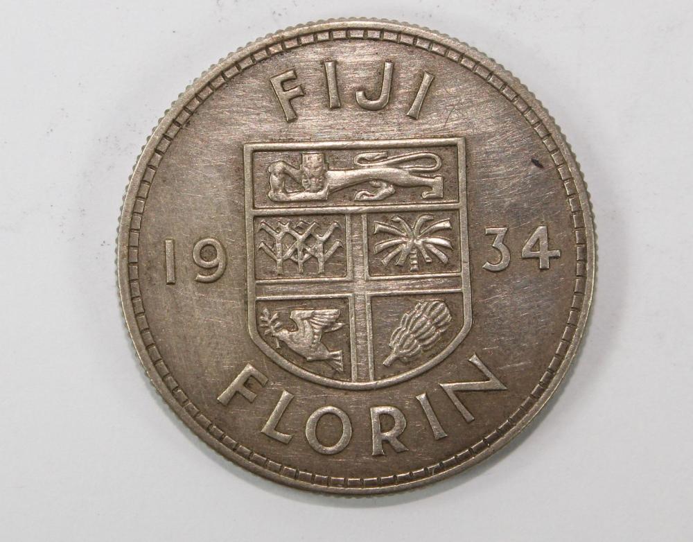 Fiji 1934 Silver (500) Flor... image