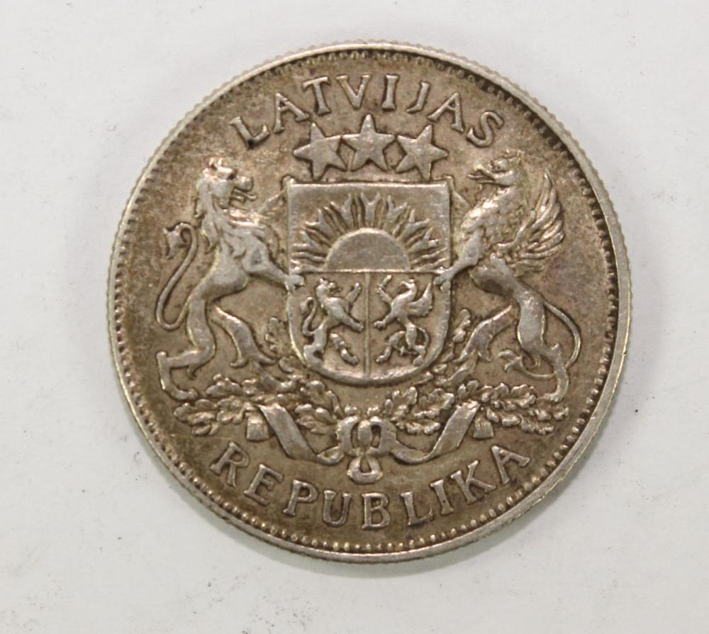 Latvia 1925 Silver (835) 2 ... image