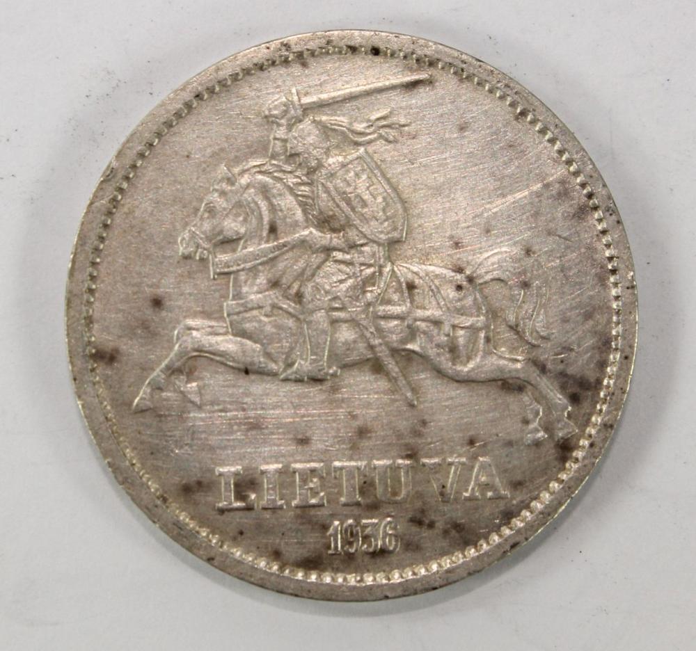 Lithuania 1936 Silver (750)... image