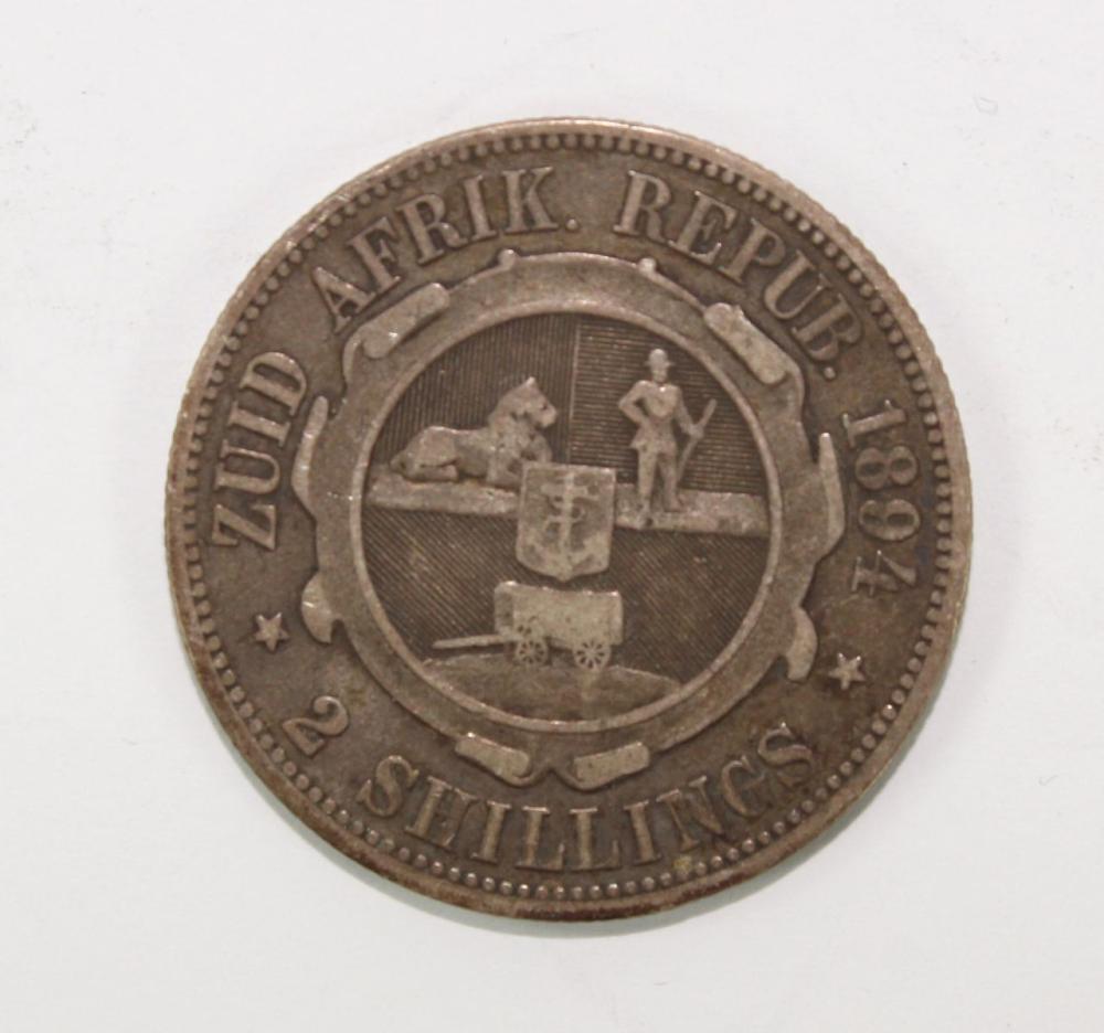 ZAR (South Africa) 1894 Sil... image