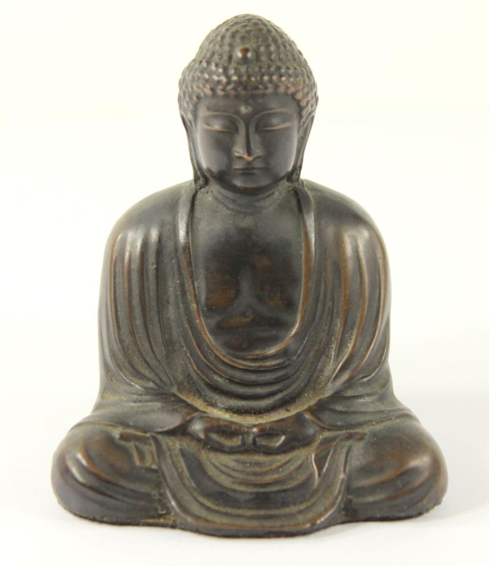 Small Bronze Buddha image