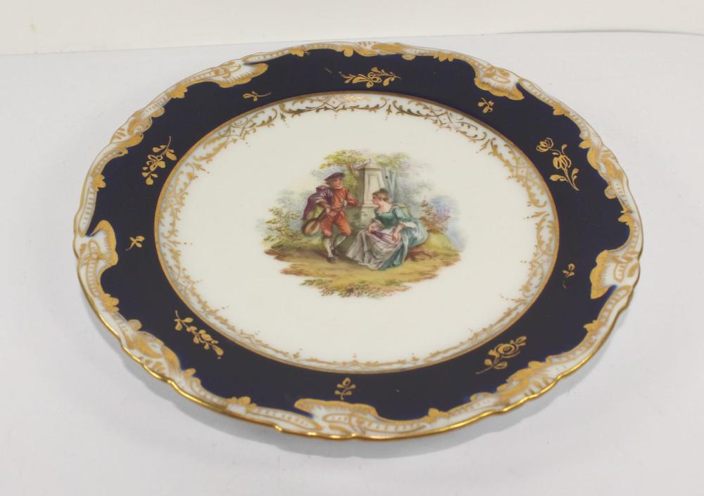 German Hand-painted Dish wi... image