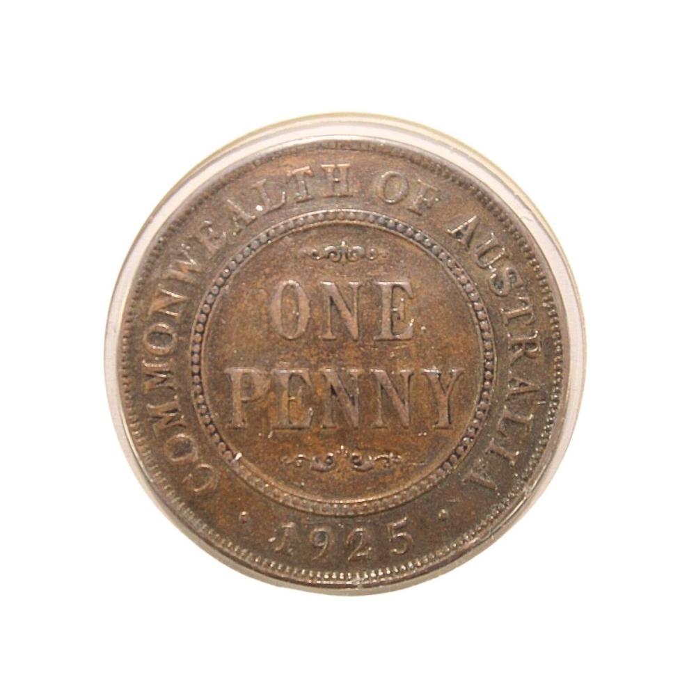 Australia 1925 Penny, good ... image