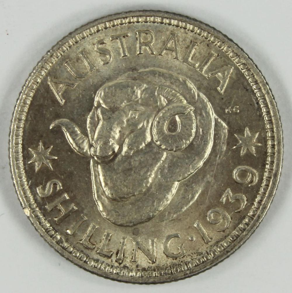 Australia 1939 Shilling, Un... image