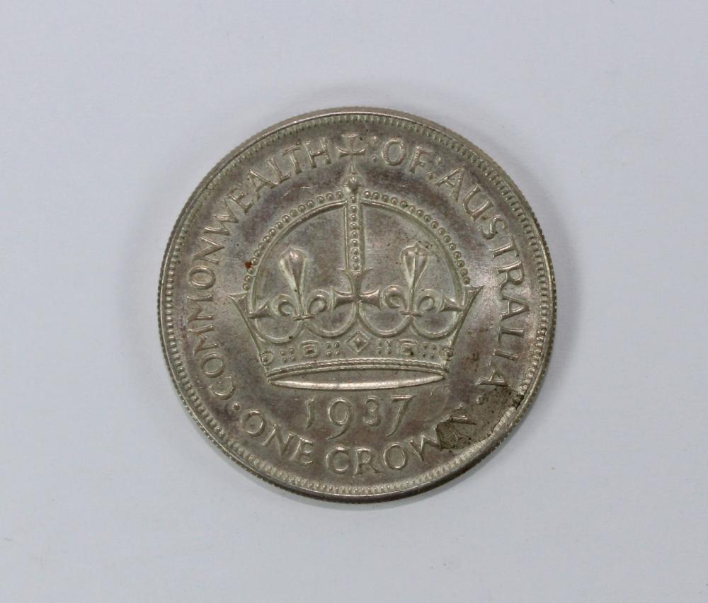 Australia 1937 Crown, virtu... image