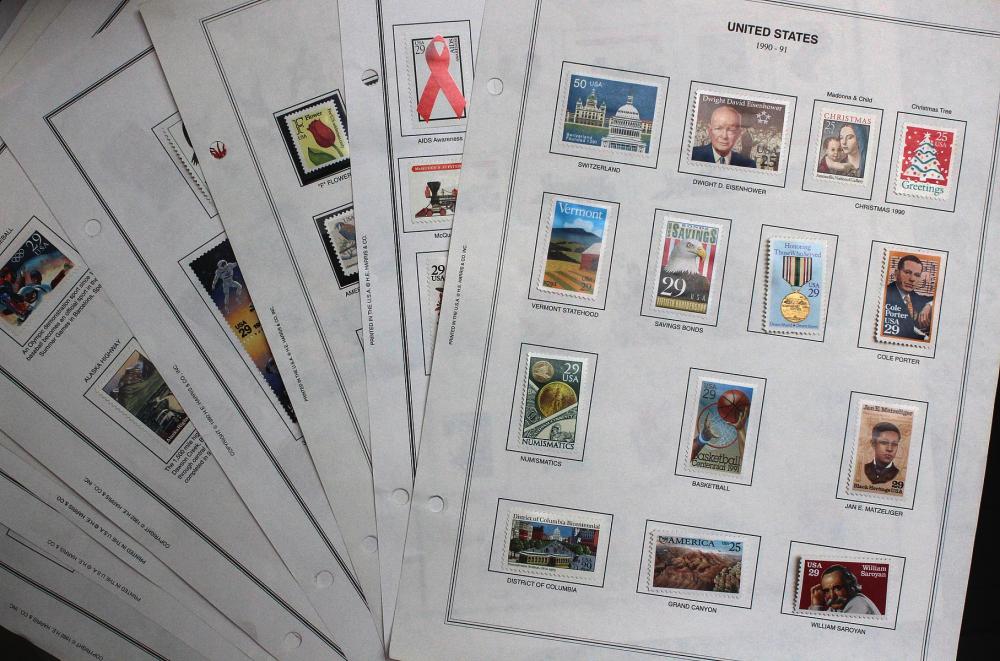 U.S.A. Selection of Stamps ... image