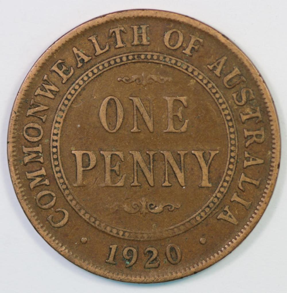 Australia 1920 .//. Penny (... image