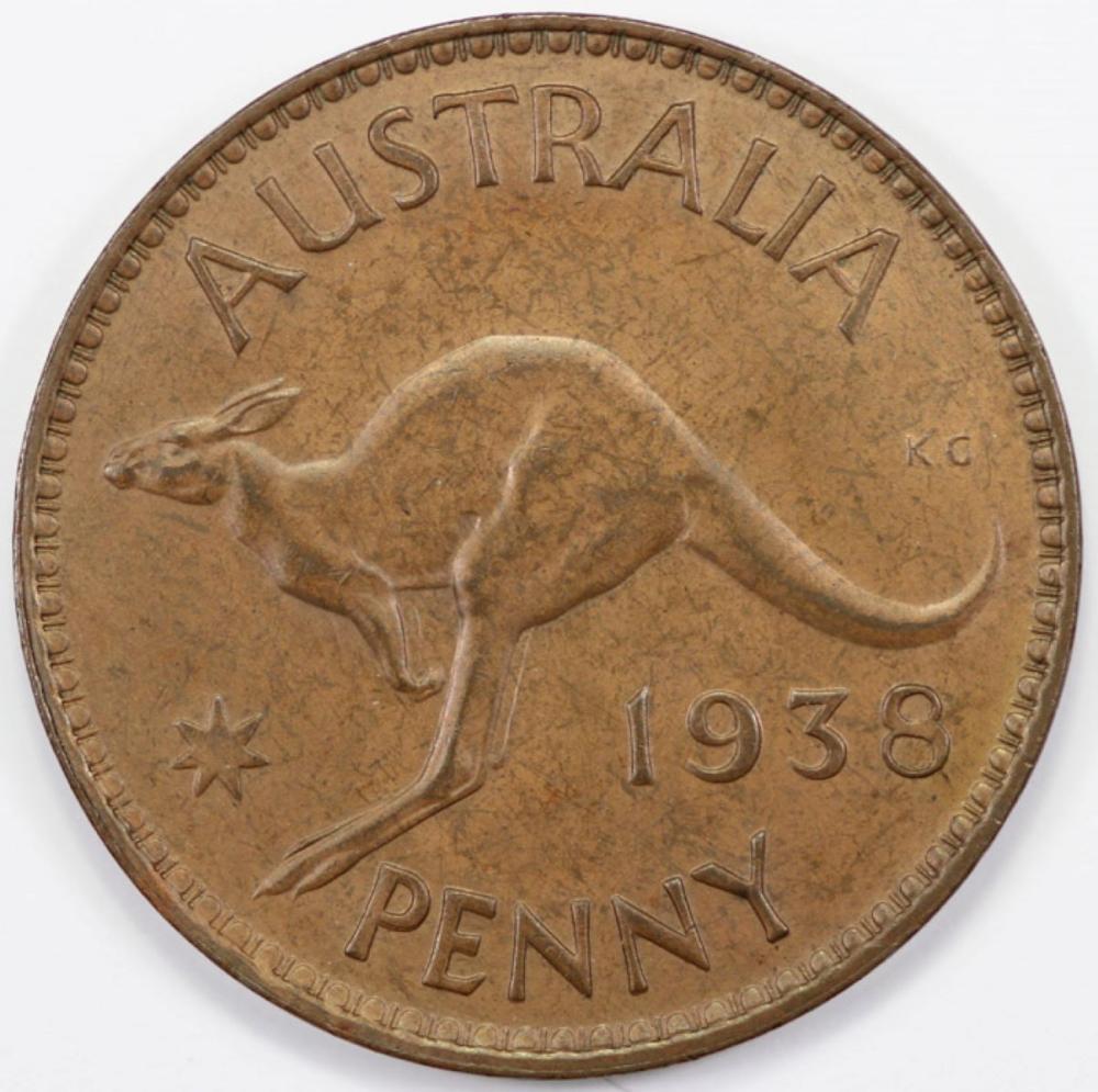 Australia 1938 Penny, Choic... image