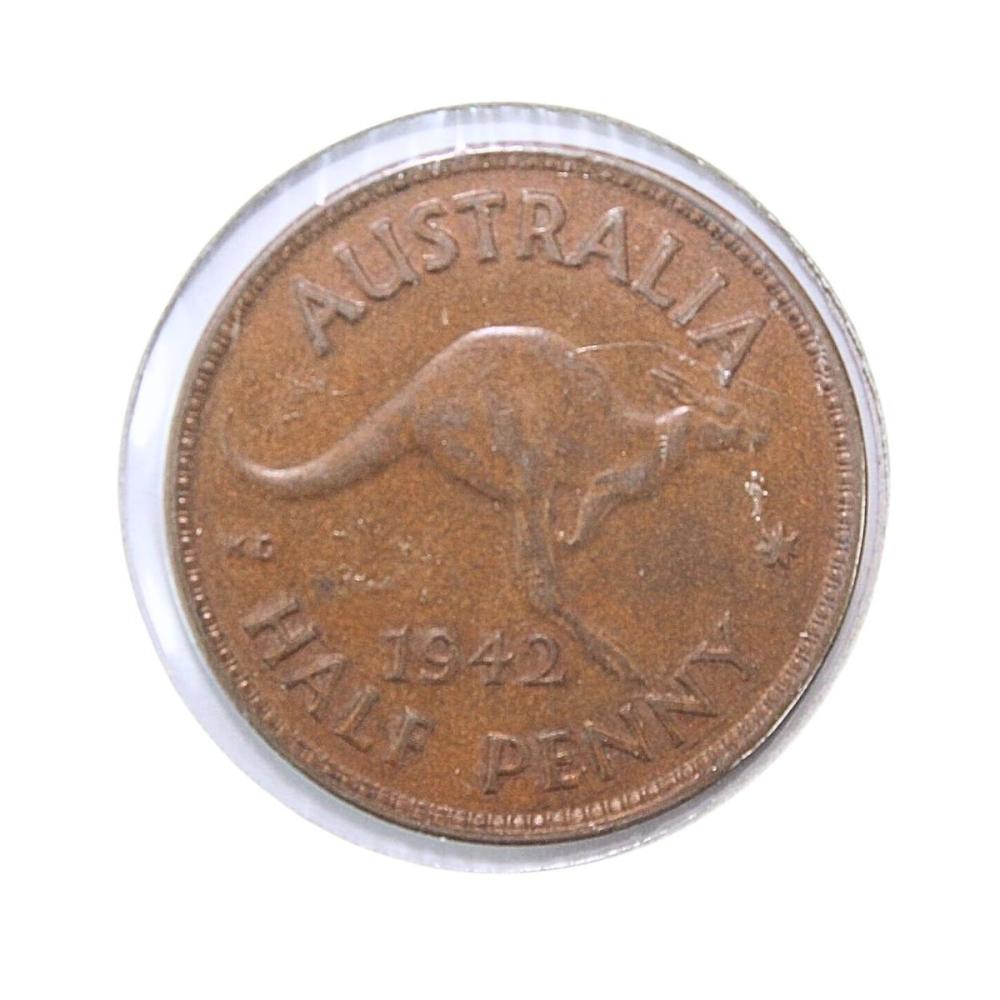 Australia 1942 (M) Half Pen... image