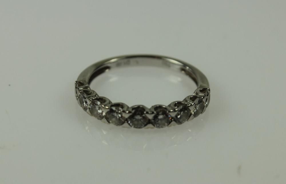 Diamond Bridge Ring in 18ct... image