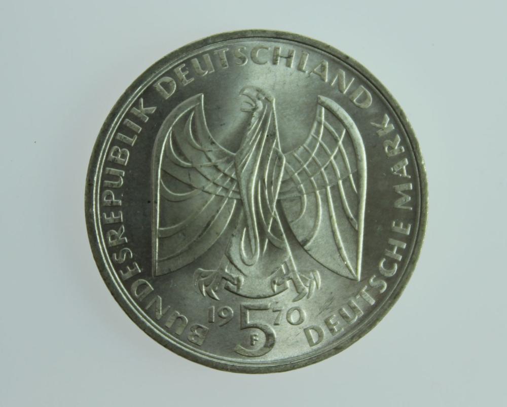 Germany 1970 F Silver (625)... image