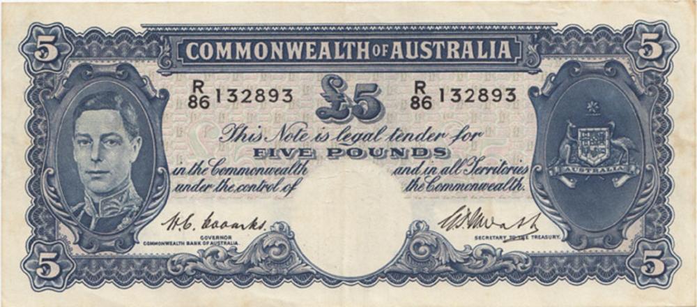 Australia 'Coombs - Watt' £... image