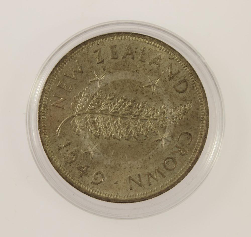 New Zealand 1949 Silver (50... image