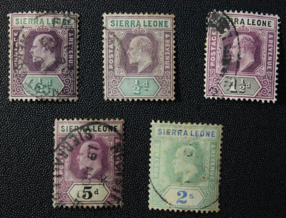 Sierra Leone 1903 Edward St... image