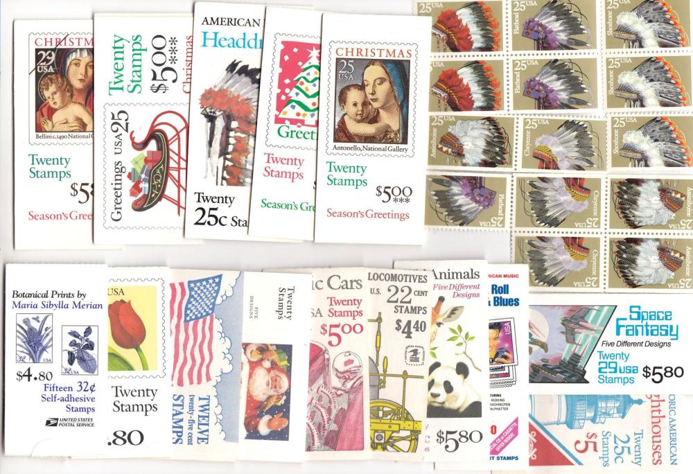 USA Stamp Booklets with ove... image