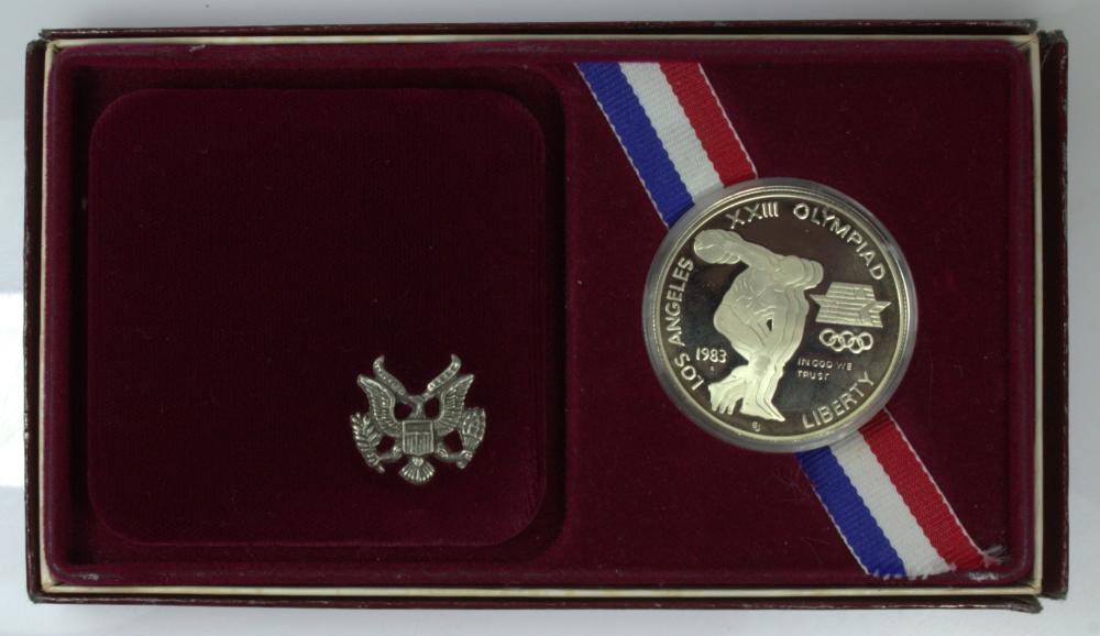 USA 1983 Silver (900) Proof... image