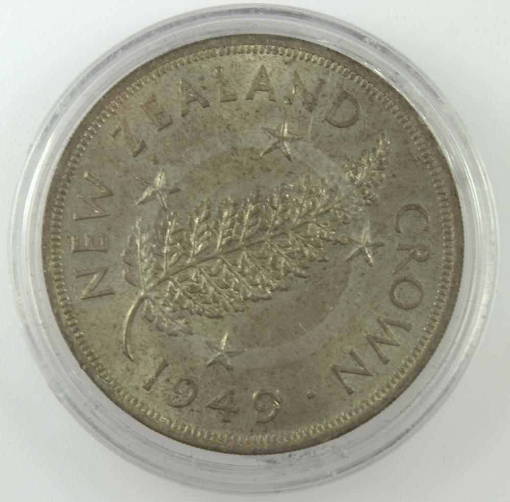 New Zealand 1949 Silver (50... image