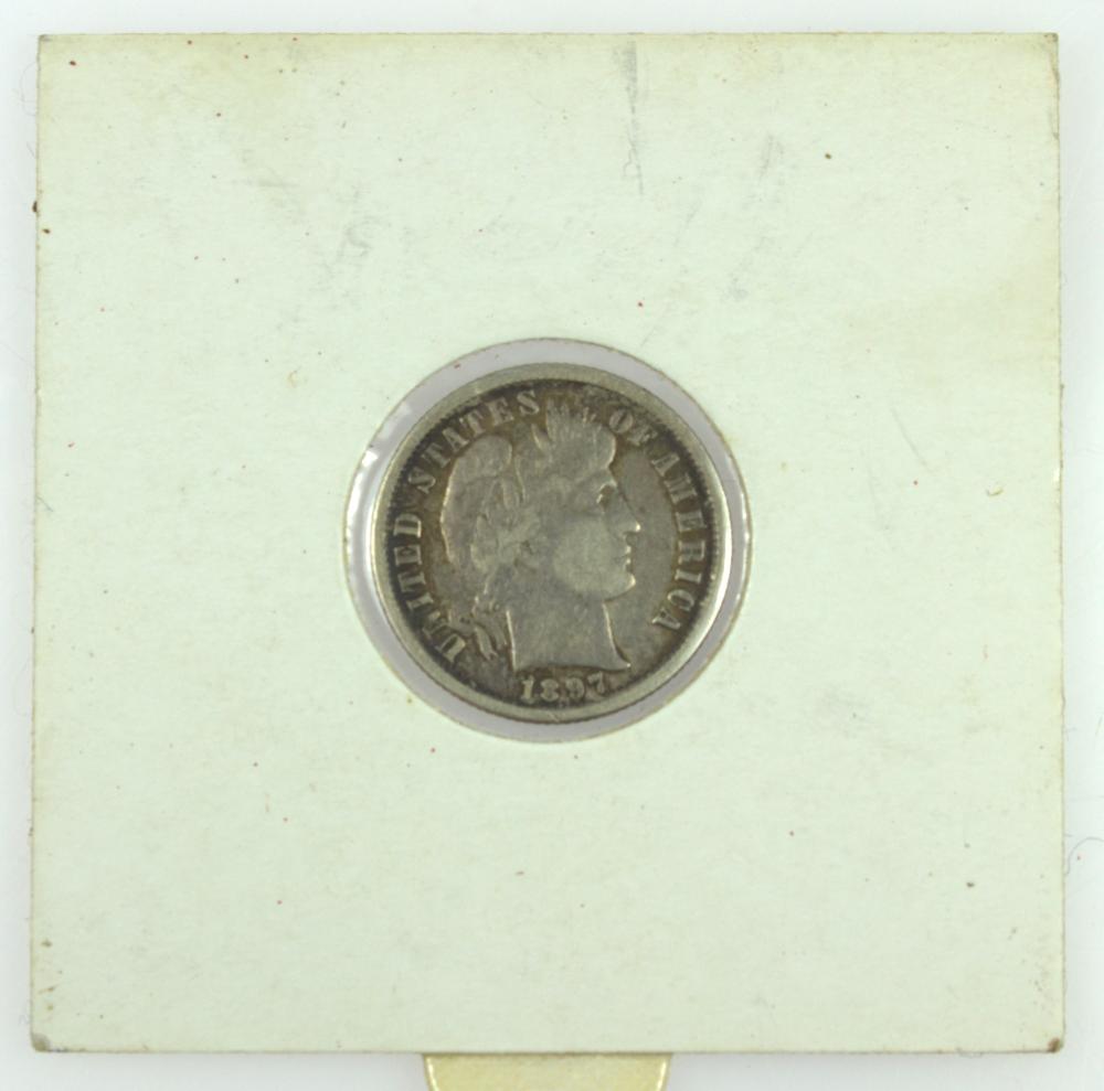 USA 1897 Dime, good Very Fine image