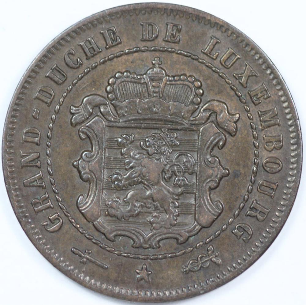 Luxembourg 1870 2-1/2 Centi... image