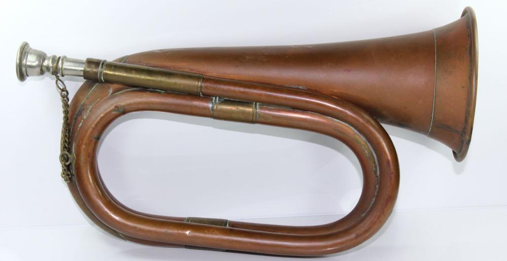 WWI issue Military Bugle in... image