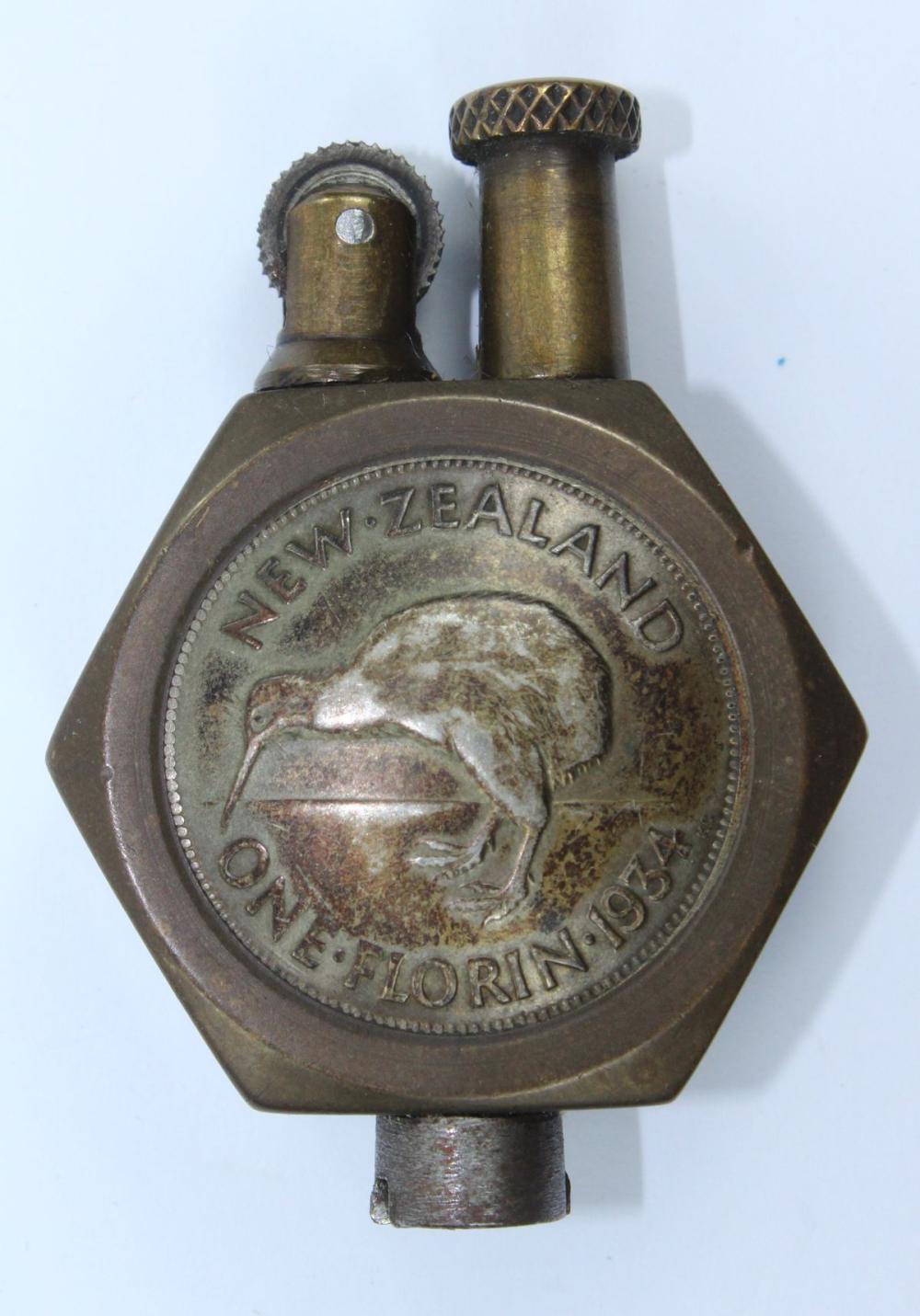 WWII New Zealand Trench Art... image