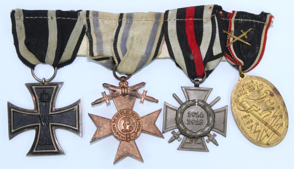 WWI German Medal Group of 4... image