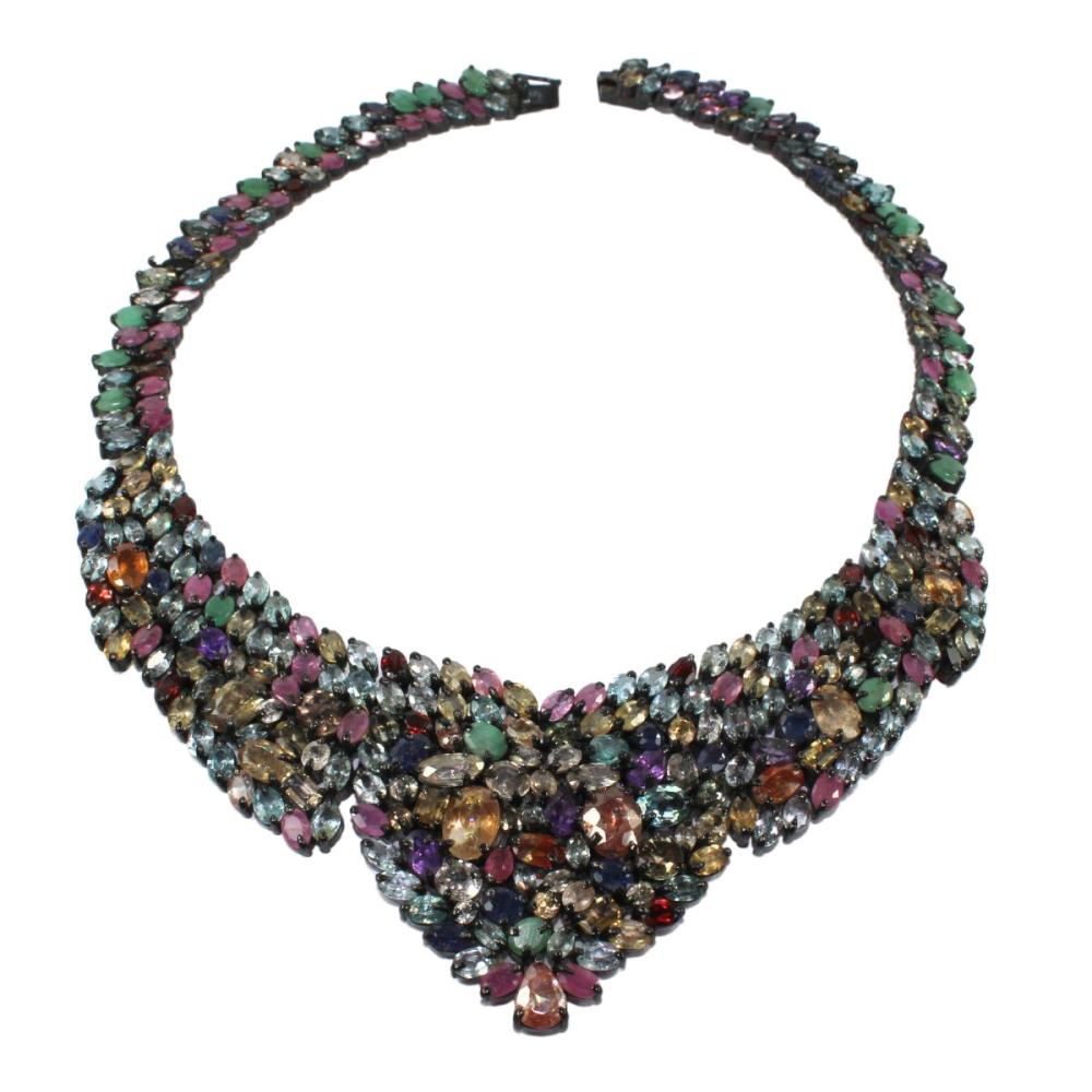 Multicoloured Sterling (925... image