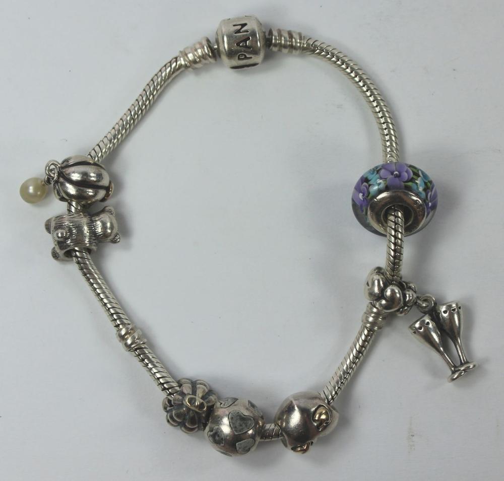 Pandora Charm Bracelet in S... image