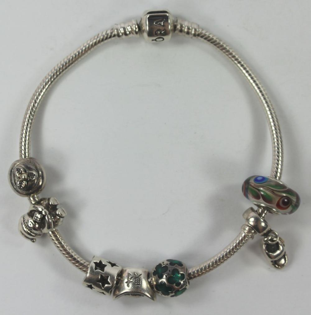 Pandora Charm Bracelet in S... image