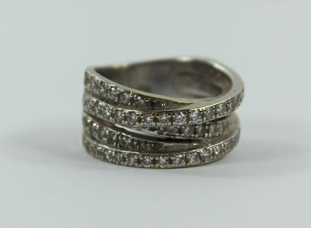 Diamond Multi-band Ring in ... image