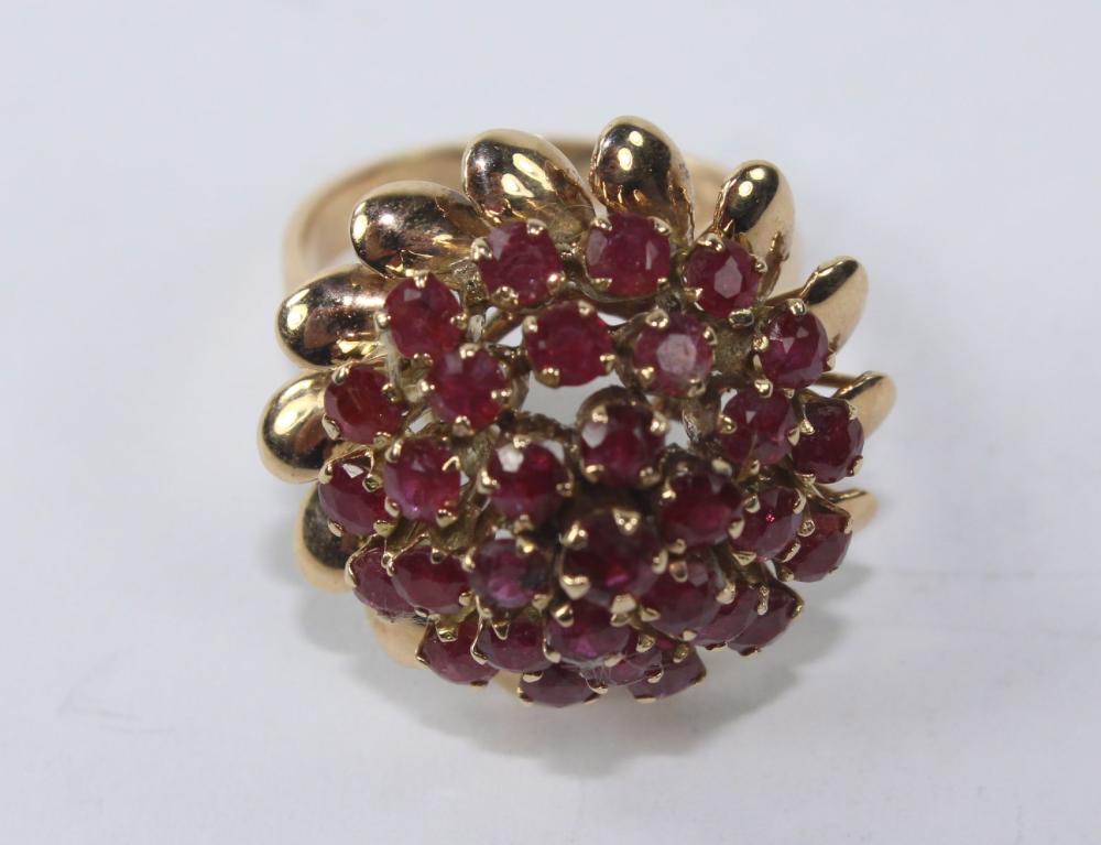 Ruby Princess Ring in 14ct ... image