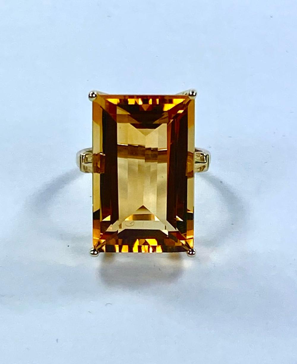 Impressive Citrine Ring in ... image