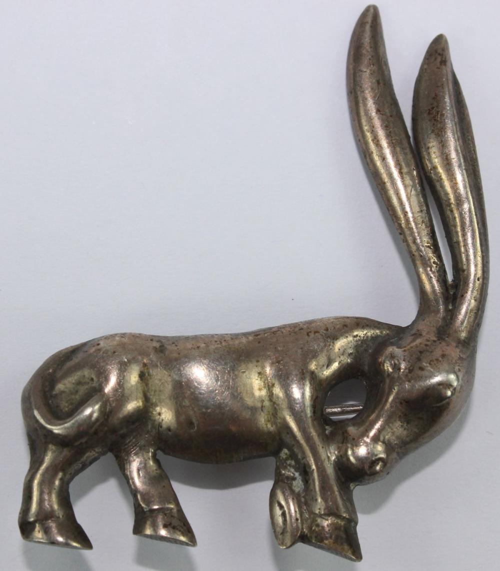 Vintage Mule Brooch in Mexi... image