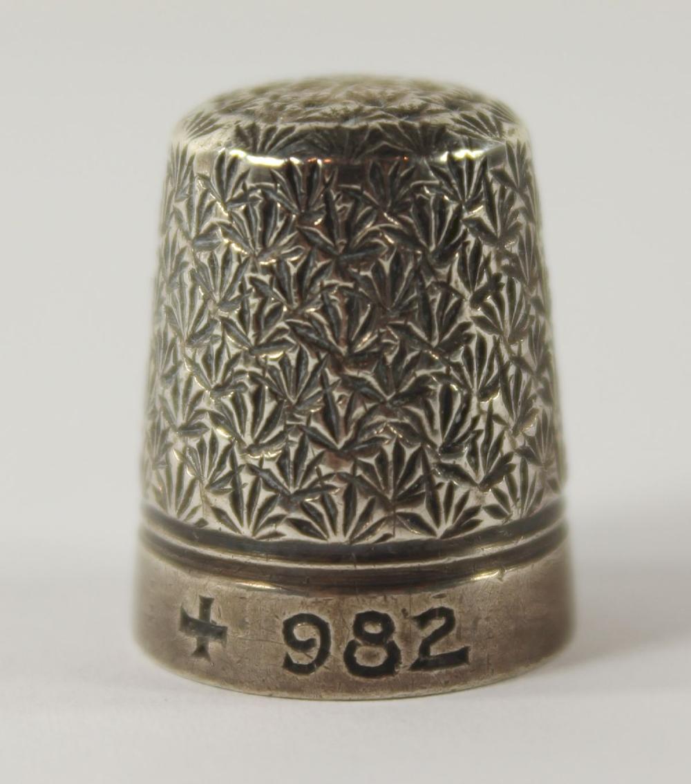 Sterling Silver Thimble image