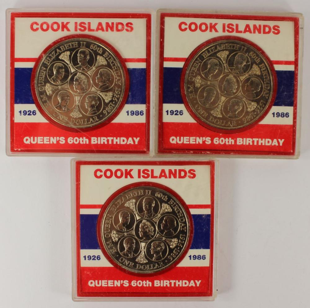 Cook Islands 1986 Dollars, ... image