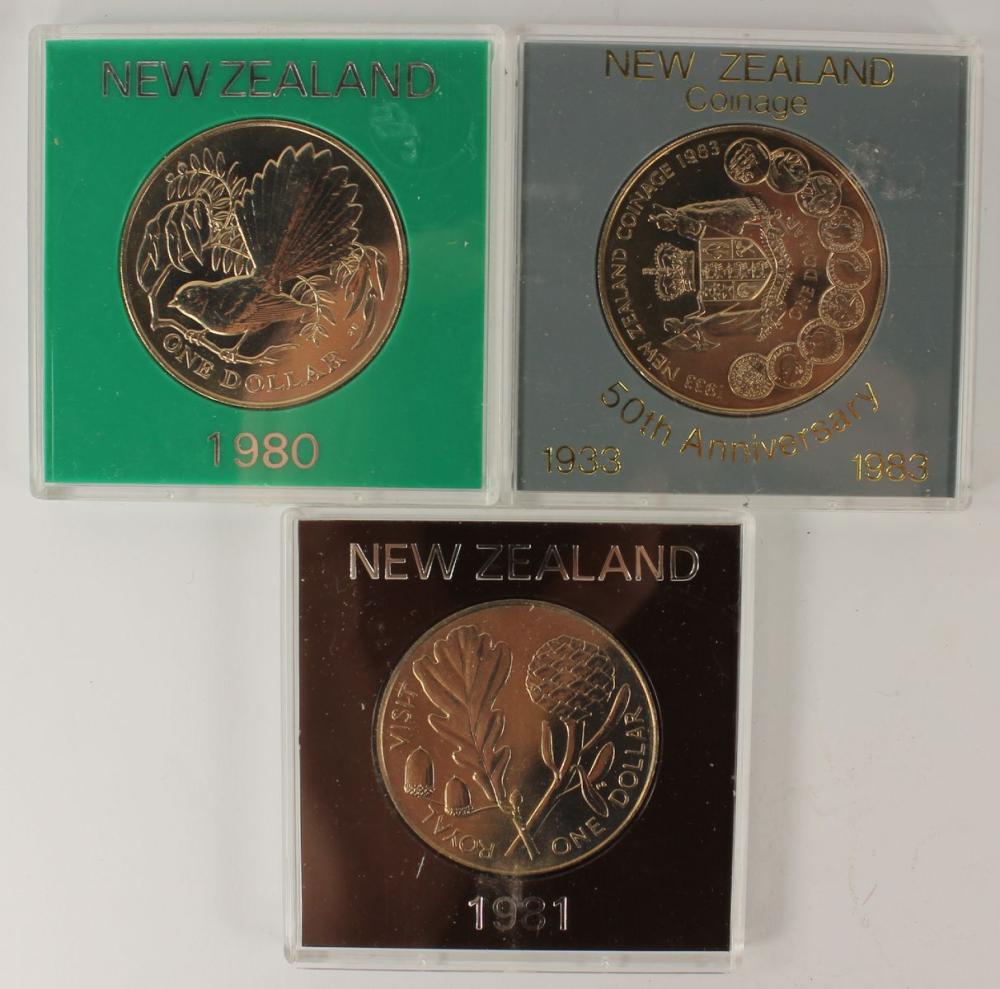 New Zealand 1980, 1981 & 19... image