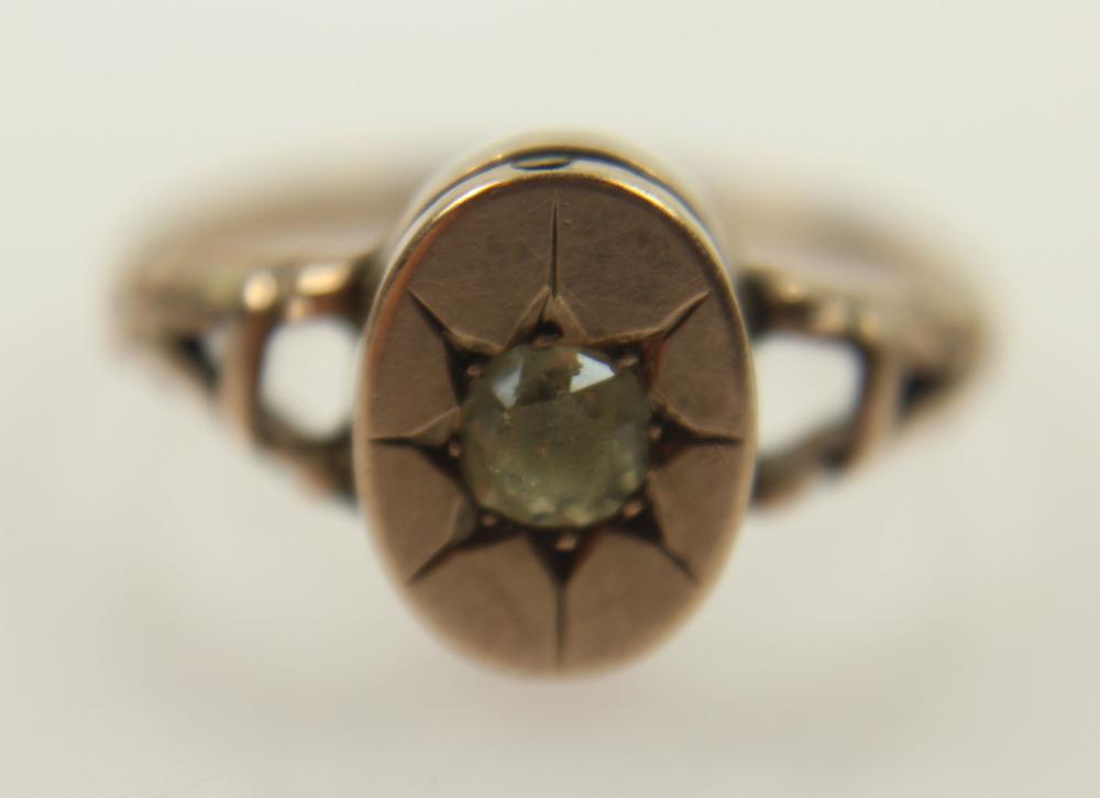 Antique Ring 9ct Yellow Gol... image