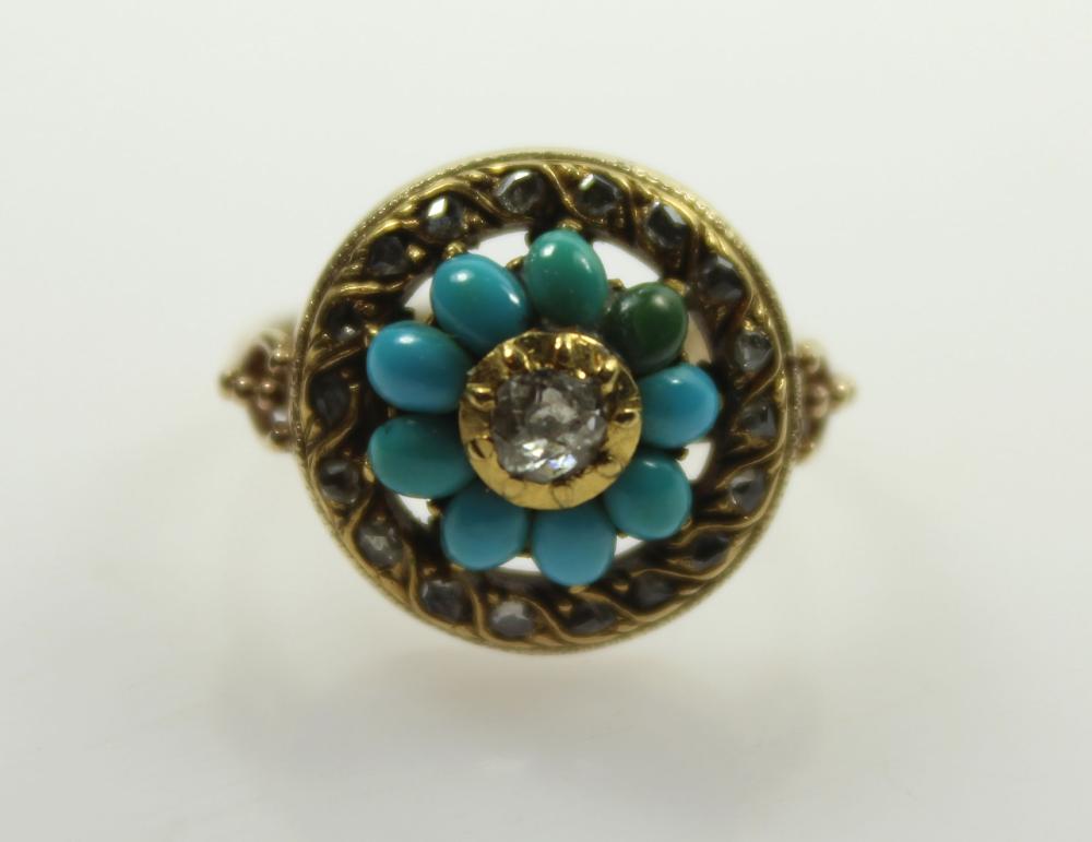 Vintage Rondel Ring in 9ct ... image